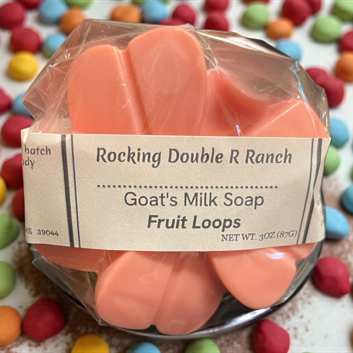 Goat's Milk Soap -- Fruit Loops