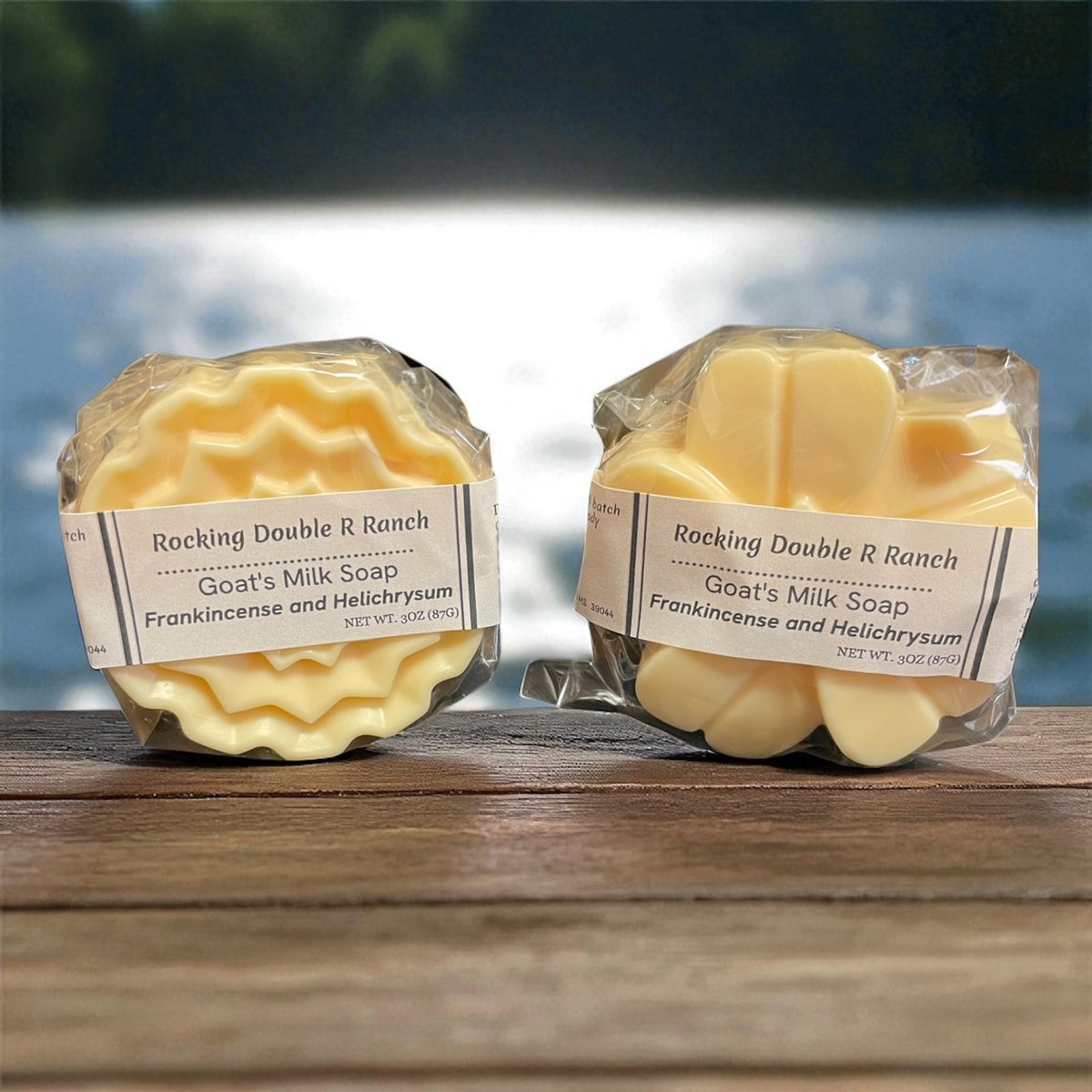 Goat's Milk Soap -- Frankincense and Helichrysum